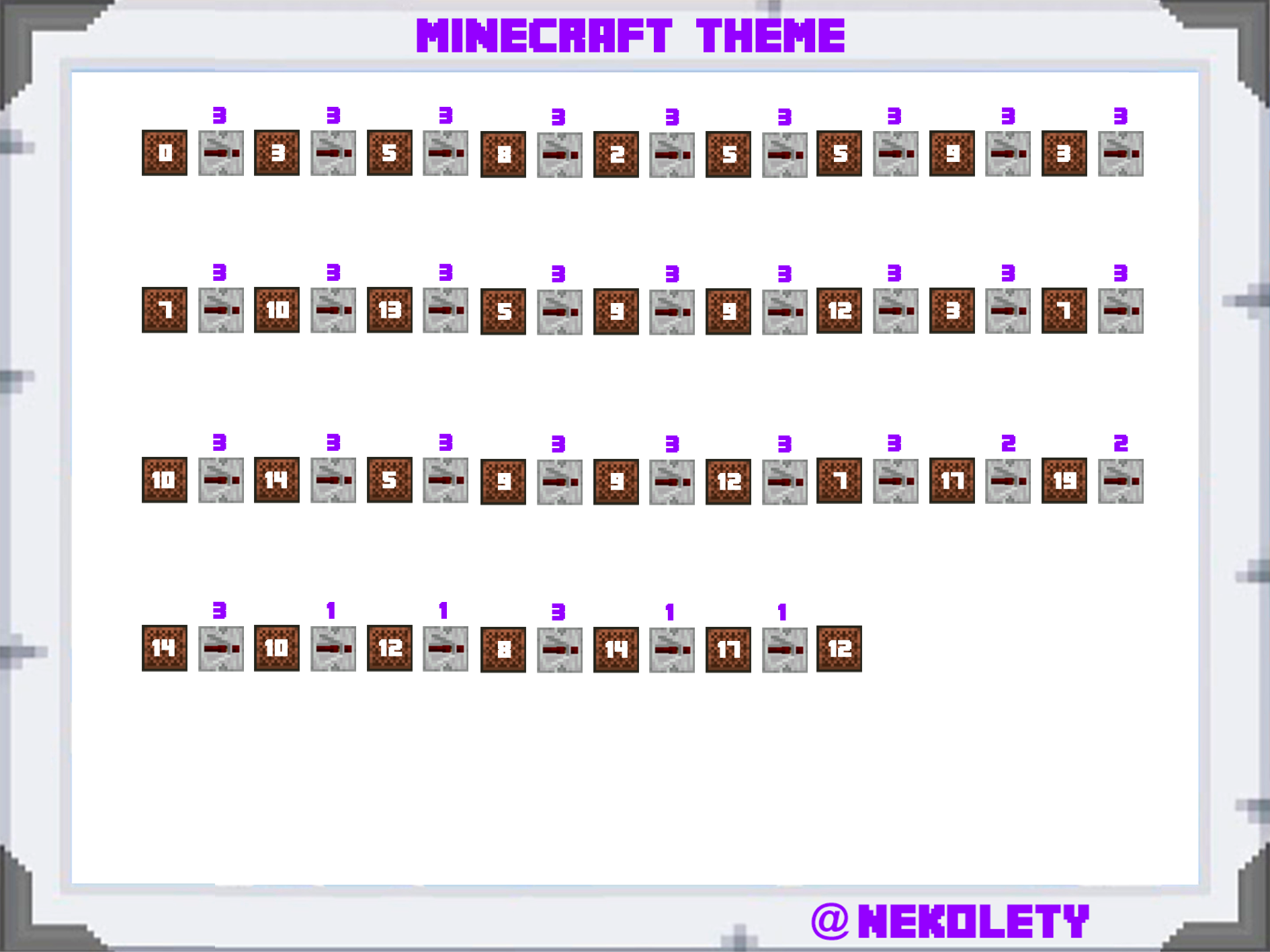 Canción de Minecraft en Minecraft