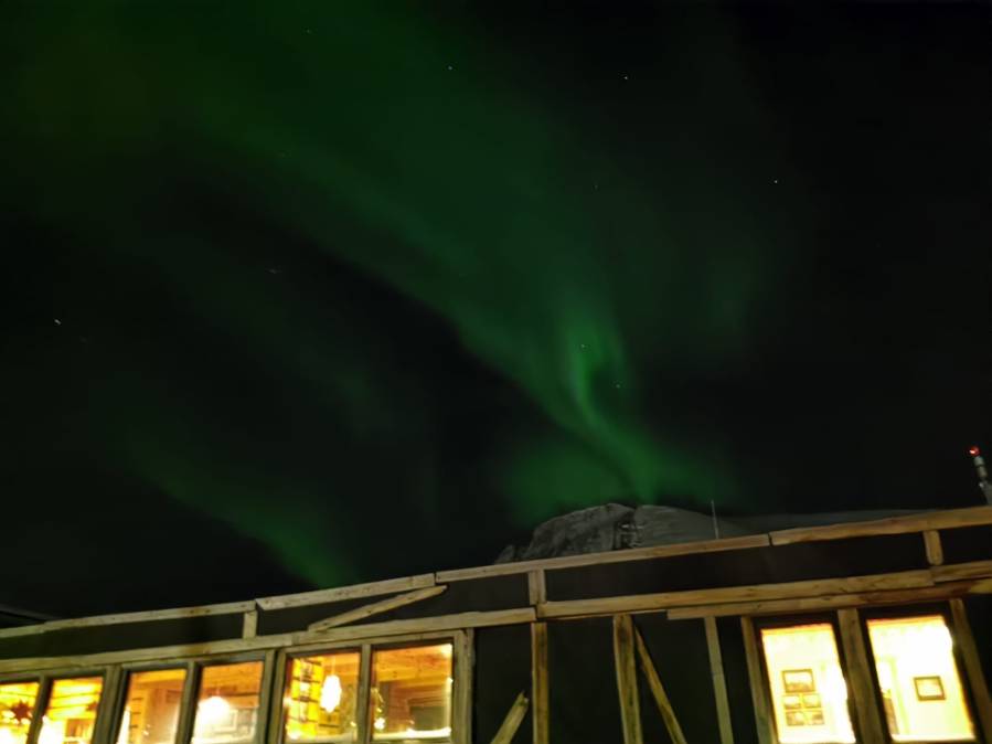 Aurora Boreal en Svalbard