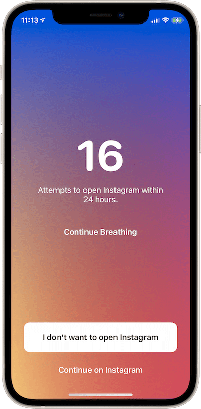 One Sec App