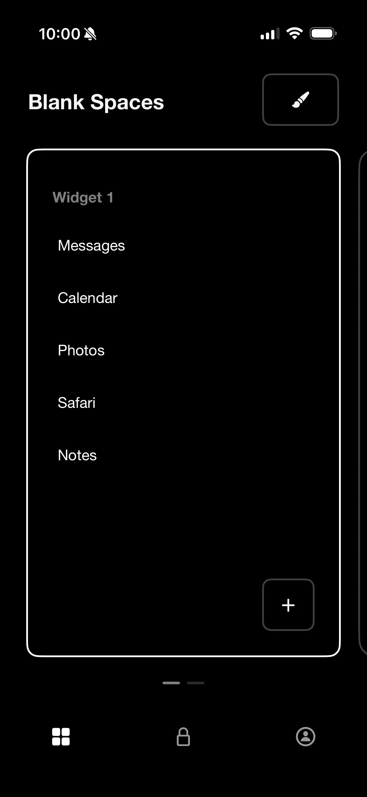 Blank Spaces App