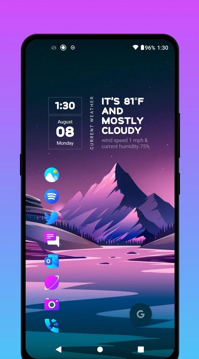 Niagara Launcher App